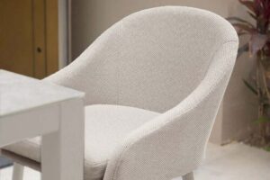 Bild von Harbour Lifestyle Luna Outdoor Fabric Bar Stool in Fawn