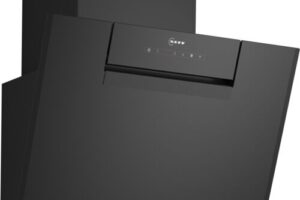 Bild von Neff D65IFN1S0B N 50 Wall-mounted cooker hood 60 cm clear glass black printed