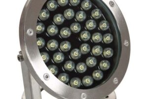 Bild von Edit Lighting Edit 36W 12V Submersible LED Surface Garden Spotlight In Steel Finish –