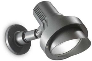 Bild von Ideal Lux Terra Large Wall Spotlight in Anthracite Grey Finish –